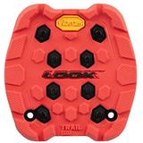 LOOK Cycle - Activ Grip Trail Pad - Pad compatibel met Trail Grip platte pedalen - maximale grip op de weg - Innovatief rubber - hoge trekkracht - Rood