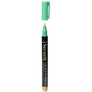 SECURIT Originele SMALL Ogive vloeibare krijtmarker, 1-2 mm, groen