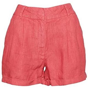 Superdry Studios Overdyed Linen Short W7110331A Active Pink 8 Femme, Rose actif, 36