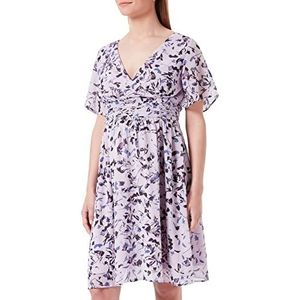 Noppies Dress Short Sleeve Allover Print Dorris Robe, Iris-P905, 36 Femme
