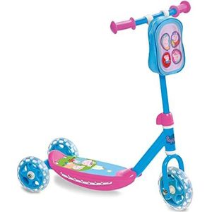 Mondo Toys - MY FIRST SCOOTER PEPPA PIG - step met 3 wielen voor kinderen 2/3/4 jaar - 28181, verstelbare stuurhoogte, antislip oppervlak