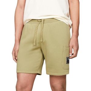 Tommy Hilfiger Joggingshorts voor heren, Groen (Faded Olive)