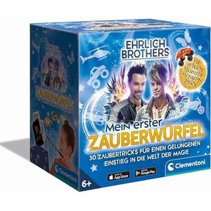 Clementoni Ehrlich Brothers Mijn eerste magische kubus - uitrusting voor goocheltrucs - magische doos als instap in de magie - magische doos voor kinderen vanaf 6 jaar 59408