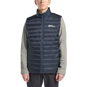 Jack Wolfskin Pilvi Down Vest M Donsjack voor heren, Midnight Sky