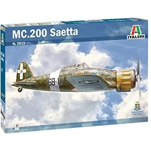 Italeri Macchi MC200 Saetta Serie VII 2815 vliegtuigmodelbouwset, kunststof, 1:48