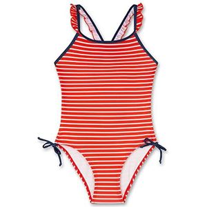 Sanetta 440543 badpak voor meisjes uit één stuk, meloen rood