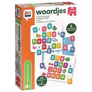 Jumbo Ik Leer Woordjes - Leer spelenderwijs woordjes spellen - Vanaf 4 jaar - 1-4 spelers