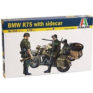 Italeri - 315 - Model - Tanks - BMW R75 - Schaal 1:35