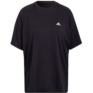 adidas Yoga Boyfr T-shirt voor dames, zwart.
