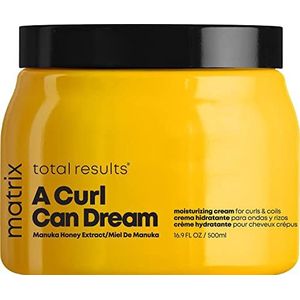 Matrix | Crème sans rinçage pour boucles et ondulations définies, avec extrait de miel de Manuka, Total Results A Curl Can Dream Leave-In Cream, 1 x 500 ml