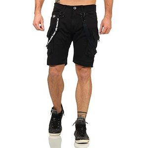 Aplha Industries Utility Shorts Bermuda, zwart, 33 heren, zwart.