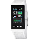 CALYPSO K8501/1 uit de collectie SmartTWATCH, behuizing 23,80/41,30 mm met meerkleurige rubberen armband voor heren K8501/1