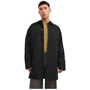 Jack & Jones Jjecrease Mac Coat Noos Herenjas, zwart.