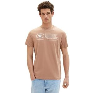 TOM TAILOR 1035611 Uomini T-shirt (1 stuk), 24048 - Desert Fawn