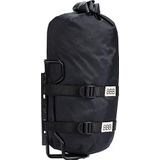 BBB Stackpack Fietstackpack waterdichte tas met bovensluiting en bagagedrager met riemen, zwart