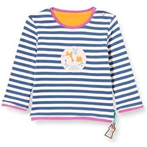 Sigikid Omkeerbaar shirt baby meisje trui, paars/oranje-1
