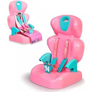 Nenuco - Autostoel, transportaccessoire voor poppen, ideaal cadeau voor meisjes en jongens vanaf 2 jaar (Famosa 700016256)