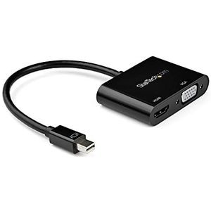 StarTech.com Mini DisplayPort naar HDMI of VGA adapter - 4K 60Hz - Thunderbolt 2 mDP naar VGA of HDMI converter (MDP2VGAHD20)