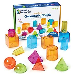 Learning Resources - Transparante geometrische vormen View-Thru, kleur (LER4331)