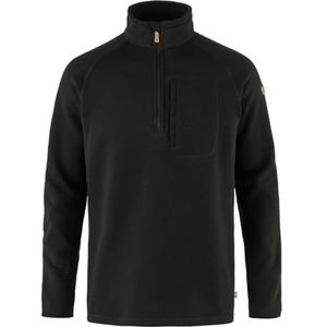 Fjallraven 87154-550 Övik Polece Half Zip M Maillot Long Homme Noir Taille XL