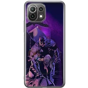 ERT GROUP Coque de téléphone portable pour Xiaomi 11 LITE 4G / 11 LITE 5G Original et sous licence officielle DC motif Batman 072 adapté à la forme du téléphone portable, coque en TPU