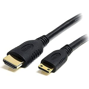 StarTech.com HDMI-kabel met Ethernet, 0,5 m, HDMI naar HDMI mini stekker, M/M, HDACMM50CM