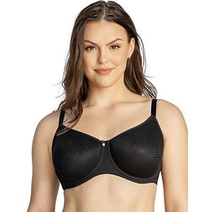 Parfait Parfait Pearl P60921 Naadloze Minimizer BH voor Dames Minimizer Beha (Set van 1), zwart.