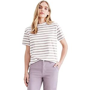 Dockers T-shirt Crew pour femme, Greenwood Purple Dove, M