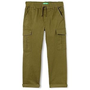 United Colors of Benetton Broek 4hm6cf01v Broek Kinderen en Tieners (1 stuk), Militair Groen 313