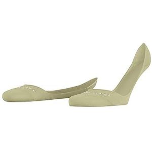 Burlington Aberdeen onzichtbare sokken voor dames, ademend, viscose, lage hals, anti-slip-systeem op de hiel, glijdt niet in dunne schoen, 1 paar, Beige (Cream 4011)