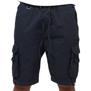 Urban Classics Double Pocket Cargo Shorts voor heren, Marine.