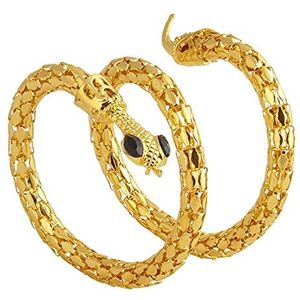 Widmann 03243 - slangenarmband gouden sieraden Egypte armband Rome Cleopatra carnaval motto party
