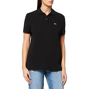 Lacoste Pf7839 Poloshirt voor dames, Zwart (031)