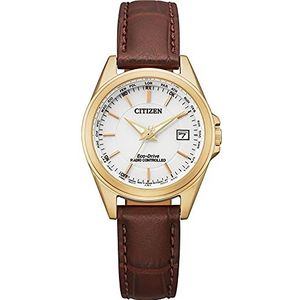 Citizen Eco-Drive 32019594 Analoog herenhorloge, Bruin, riem