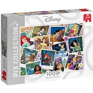 Jumbo Spiele 19763 stuks Jigsaw Disney Princess Pix Collection puzzel prinses selfies 1000 stukjes, meerkleurig