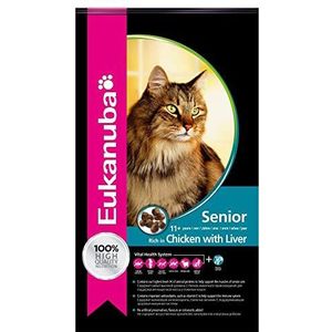 Eukanuba Droogvoer voor katten Senior 7+, 10 kg