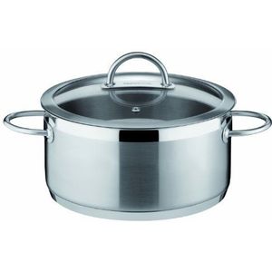 Tescoma Steelpan Vision Ø 20 cm met deksel, 3,0 l