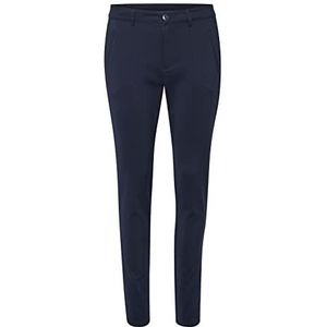 KAFFE Dames Suit Broek Regular Fit Elegant Dames, Midnight Marine