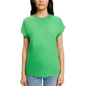 ESPRIT 023ee1k331 T-shirt voor dames, Groen