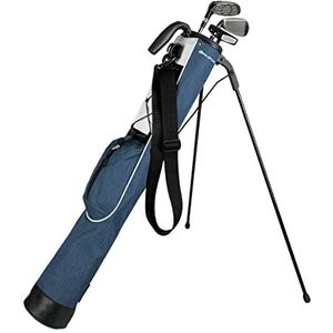 Orlimar Pitch 'n Putt Golf draagtas met standaard, Schots motief, azuurblauw
