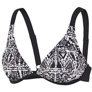 Beco Bikinitop voor dames - C-Cup Mix It!, Wit/Zwart