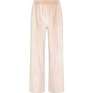 myMo at night velours broek dames 19711529, Beige