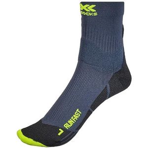 X-SOCKS Uniseks sokken, antraciet/fytongeel, 48 EU, antracietgrijs/phyton geel