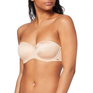 Huber dames balconet bh, beige (nude 0719)