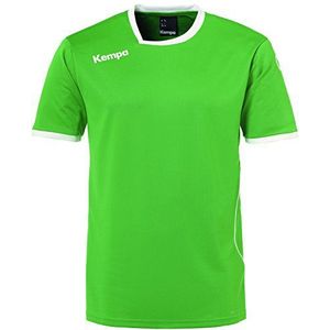 Kempa Curve T-shirt voor heren, maat M, groen / wit