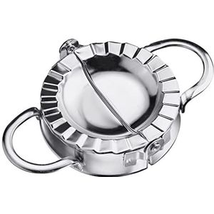 Westmark Emilia 61352270 Ravioli-bakvorm met praktische handgrepen, 7,5 cm, zilver