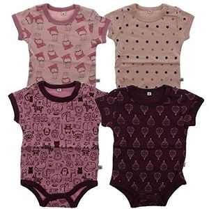 Pippi Baby Body meisje paars (lila 600), 86, paars (Lilac 600)