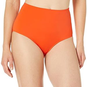 Amazon Essentials Bas de bain taille haute pour femme (disponible en grande taille), orange, taille XL