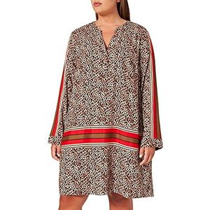 Samoon damesblouse, lichtbruin tannine