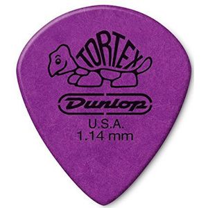 Jim Dunlop 498P Tortex Jazz III plectrums XL, 1,14 mm, 12 stuks